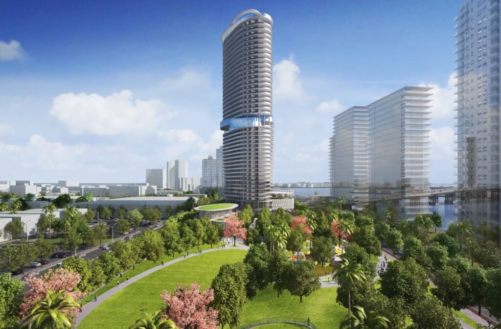Miami Beach new renderings for park on fifth project