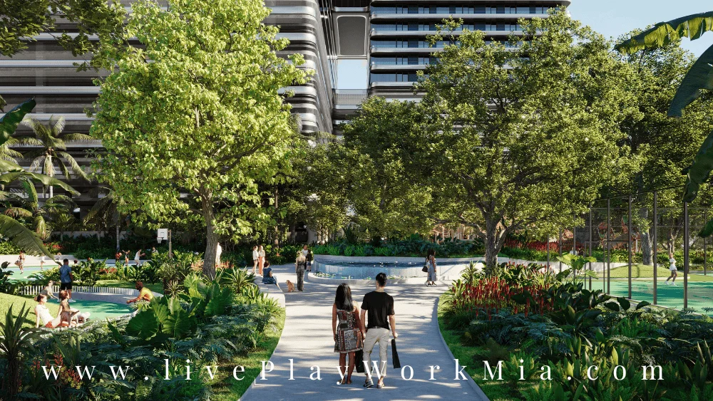 6. Park Vignette, Mercedes-Benz Places Miami, JDS Development Group, by The Boundary